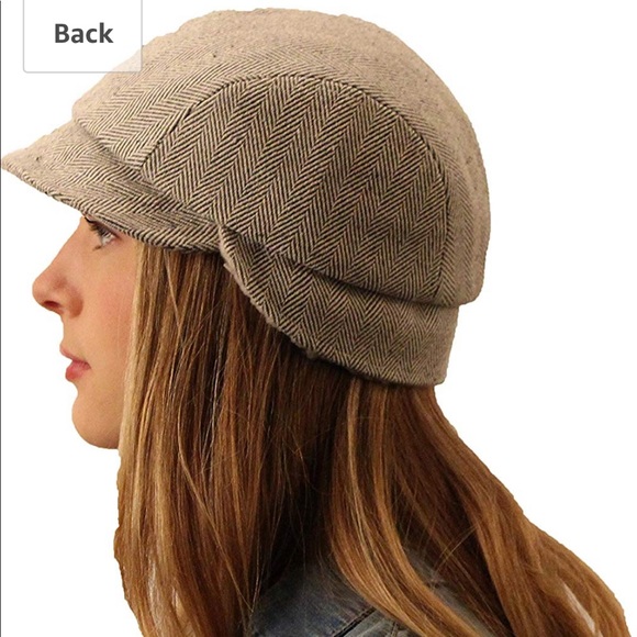 3 for $25 Sale! Adjustable houndstooth Hat - Picture 2 of 8